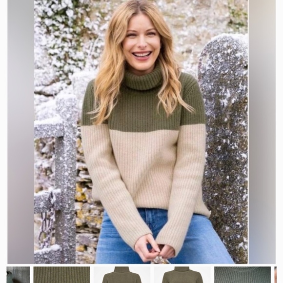 Celtic and co Wool sweater turtleneck . Worn once. Excellent condition - Picture 5 of 5